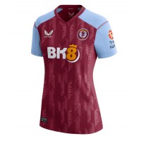 Dres Aston Villa Domaci za Žensko 2023-24 Kratak Rukav